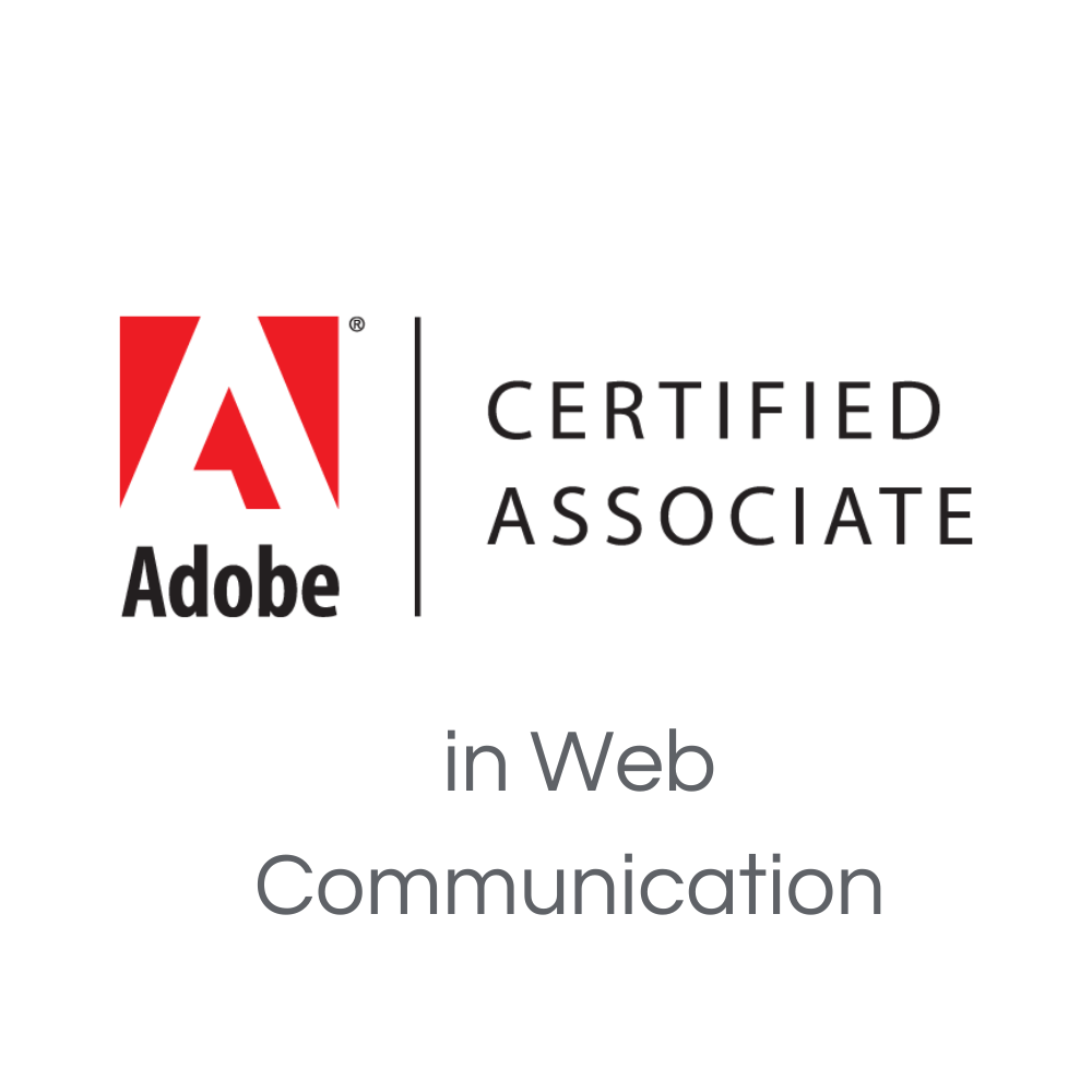 Adobe Certified Associate in Web Communication